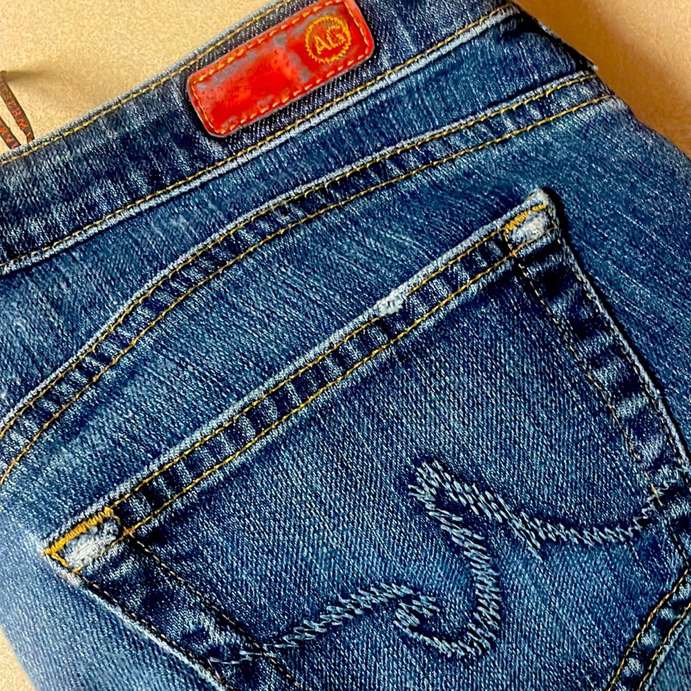 AG Cropped and cuffed jeans.Excellent condition.